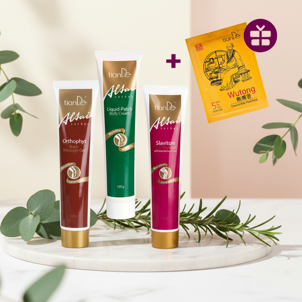 Bylinná úleva pro svaly, klouby a unavené nohy